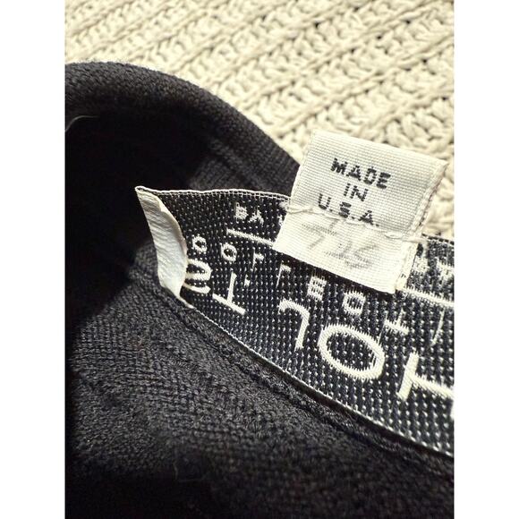 St. John Collection Marie Gray Jacket Blazer Zip Santana Knit Womens Sz 6 Black - Picture 10 of 12